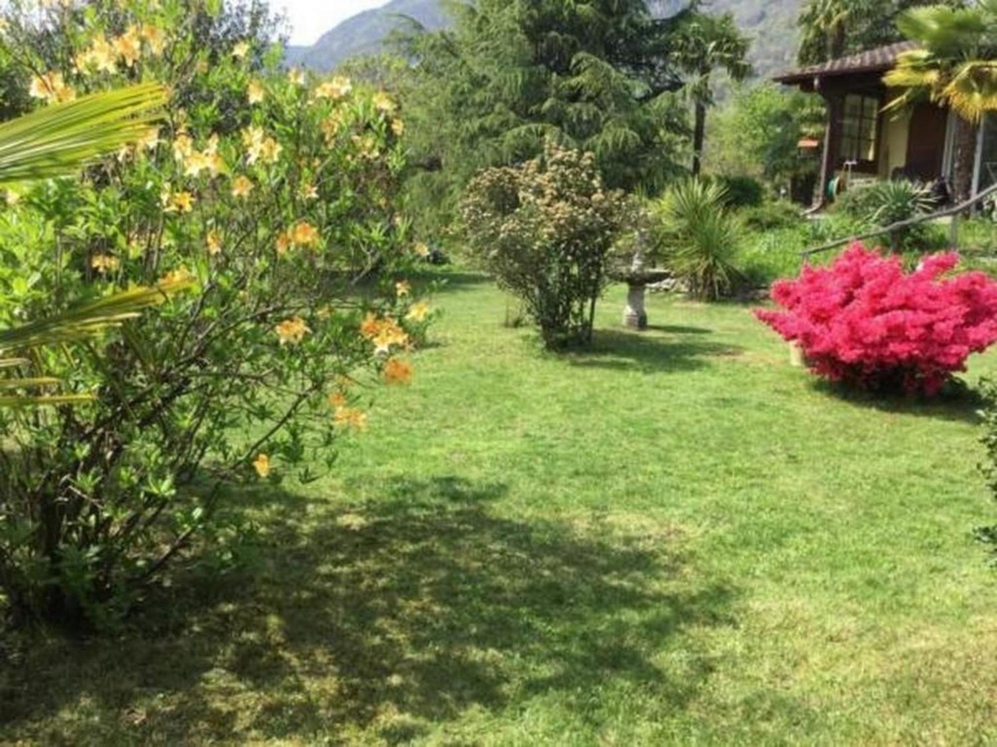 """Casa Elena -Tegna"" Die Ruheoase In Grossem Garten" Eksteriør billede